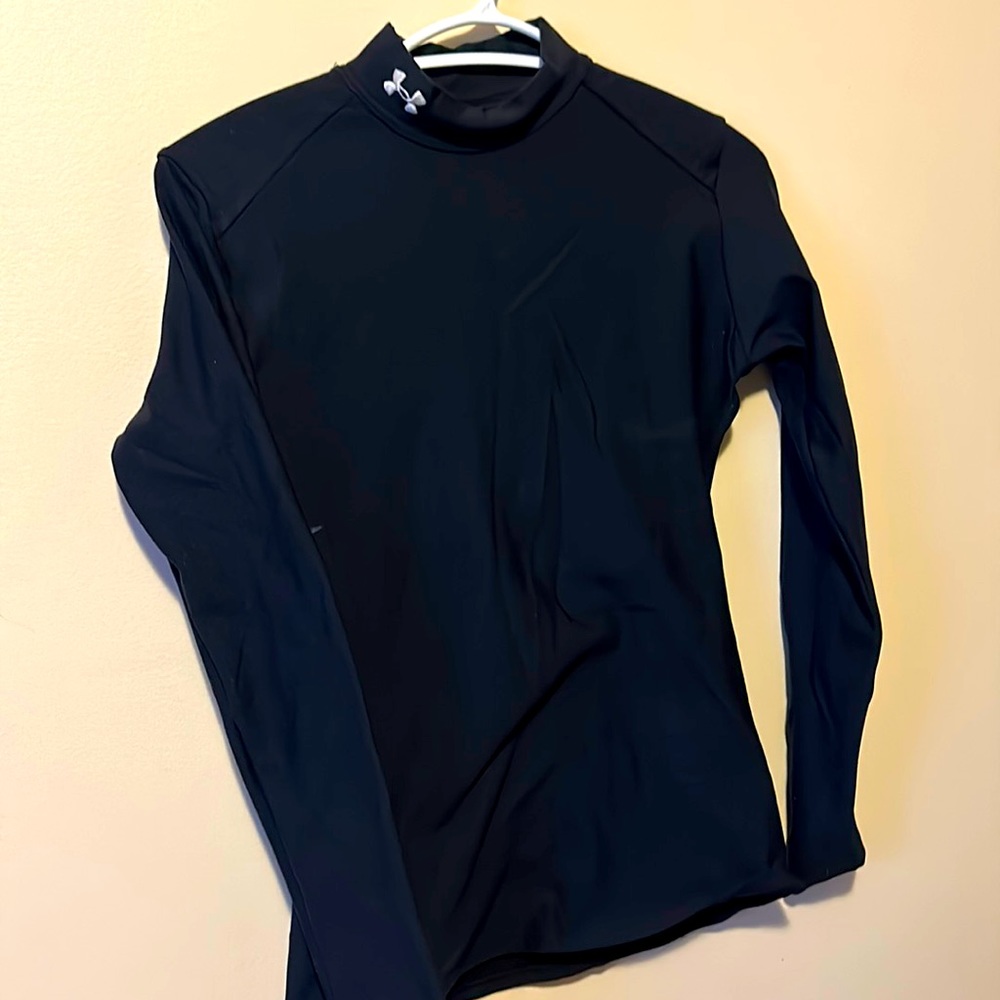 Ladies size M UA compression mock neck